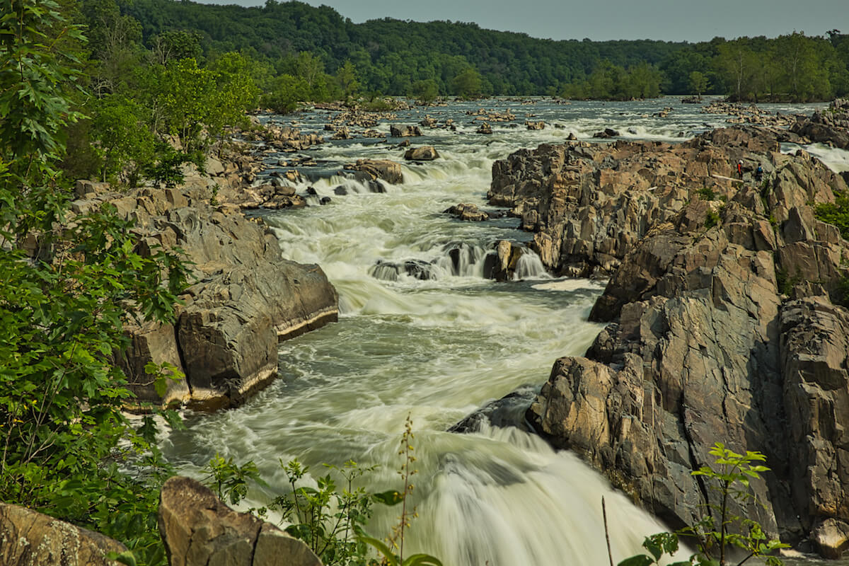 VA - Great Falls Park - Girl Camper