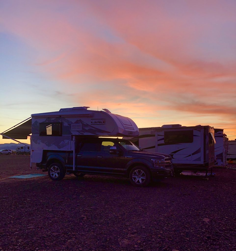 pop up camper boondocking