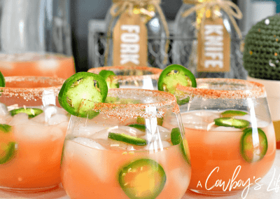 Tart and Spicy Jalapeno Grapefruit Mocktail