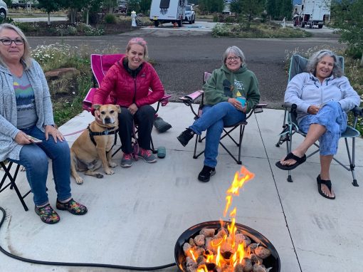 Girl Campers Chill’in Taos