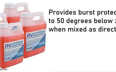 What You Need to Know About RV Antifreeze