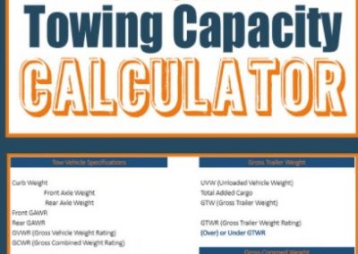 How much weight can your vehicle tow?