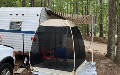 Easy Pop Up Screen House Room for Outdoor Camping