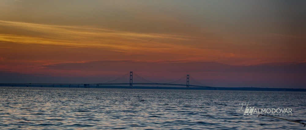 Mackinac Bridge Sunset