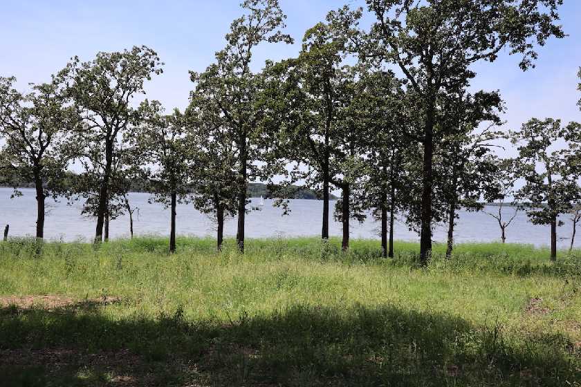 Sequoyah State Park lake view