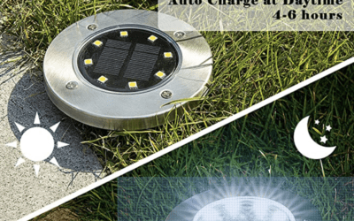 Solar Lights Camping at Night