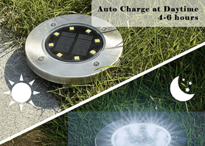 Solar Lights Camping at Night