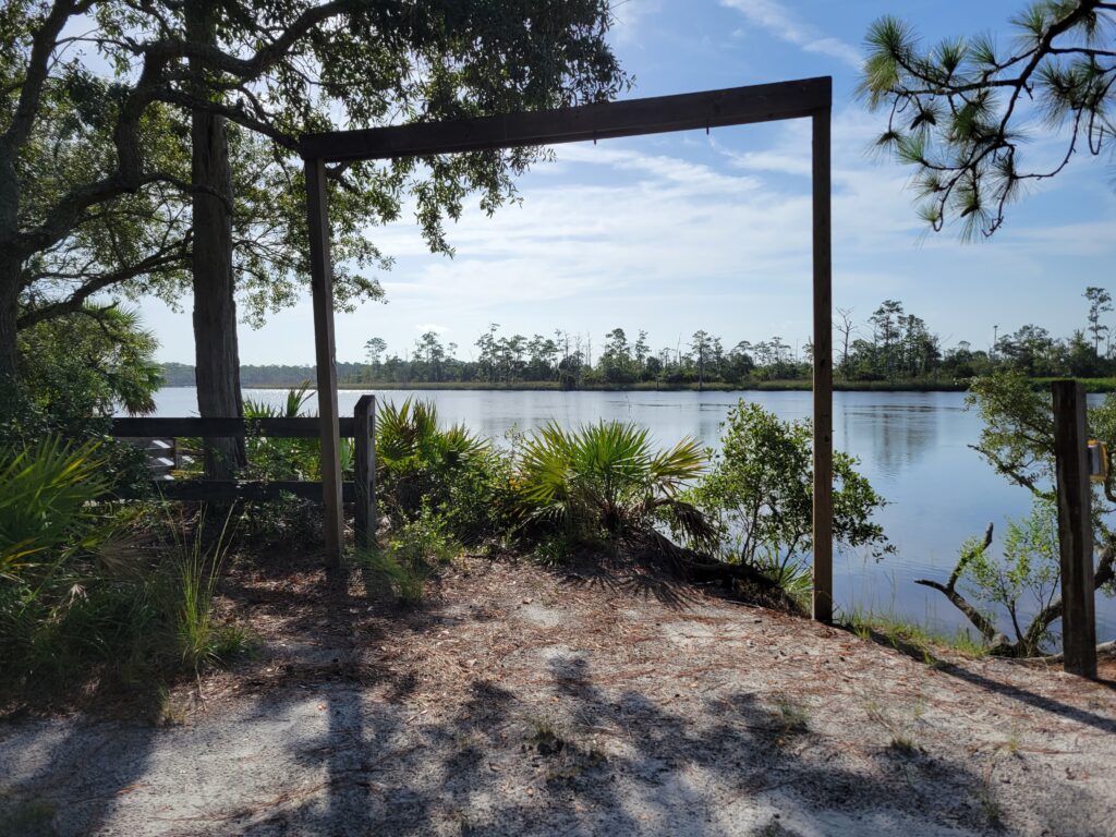 A view of the Ochlockonee River