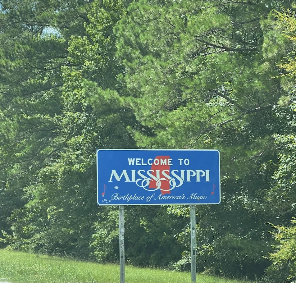 Back home In Mississippi