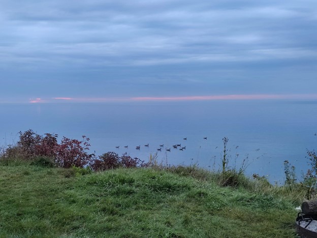 Sunrise on the big lake