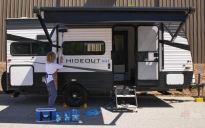 RV Cleaning with Camco
