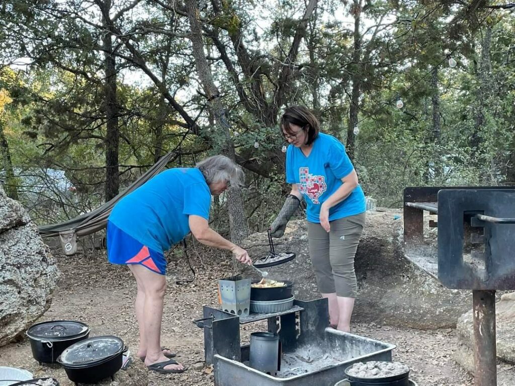 Dutch Oven Apple Crisp - You have to try this one! - Girl Camper