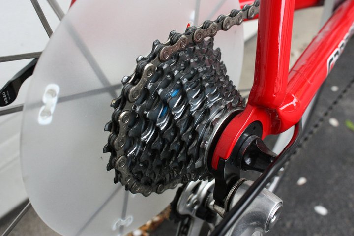 Bike cassette and rear derailleur