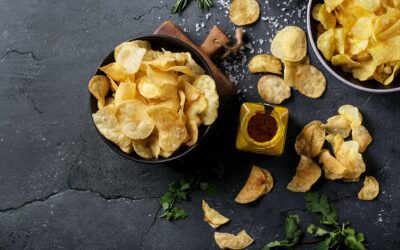 Homemade Camp Potato Chips