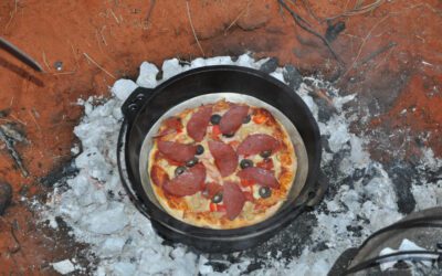 Dutch Oven Campground Pizza