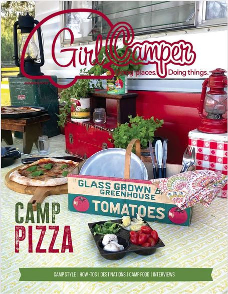 Girl Camper Magazine Spring 2023 cover