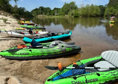 Paddling with an Inflatable Kayak