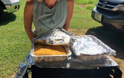 Baking at Camp