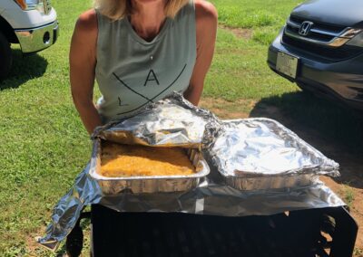 Baking at Camp