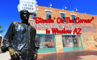“Standin’ On The Corner” in Winslow AZ