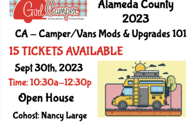 CA – Campers/Campervan Mods & Upgrades 101 – Alameda County