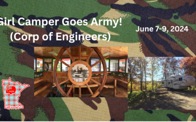MN–Girl Camper Goes Army (Corps of Engineers)