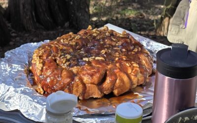 Dutch Oven Monkey Bread- Sure to be a Camping Treat