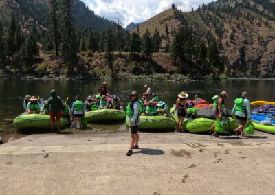 Experience Idaho’s Salmon River Rafting Trip with Girl Camper