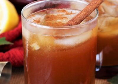 Sip, Stir & Stay Cozy: Bourbon Maple Leaf Cocktail 🍁🔥