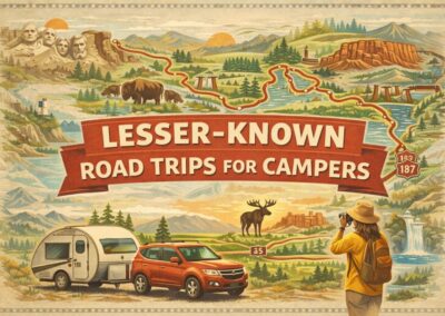 6 Lesser Known Road Trips in America That Are Perfect for Camping Adventures