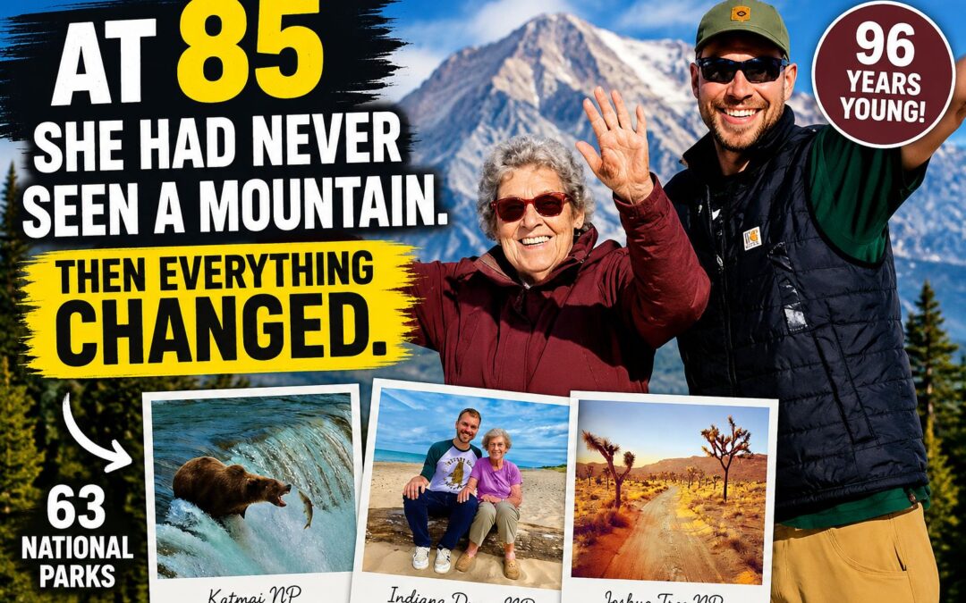 At 85 She Had Never Seen a Mountain: Grandma Joy’s Inspiring Story