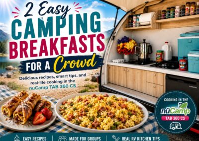 2 Easy Camping Breakfasts for a Crowd in a Small RV Kitchen