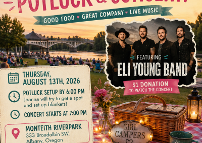 OR – Summer Potluck and Concert
